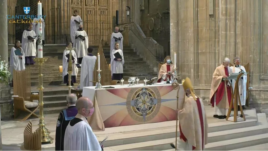 Slujbă specială ținută la Catedrala din Canterbury în memoria prințului Philip al Marii Britanii