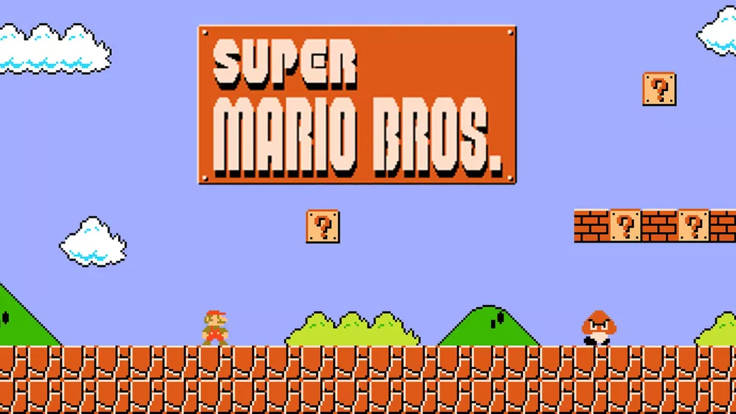 Jocul Super Mario Bros a fost vândut cu suma record de 660.000 de euro