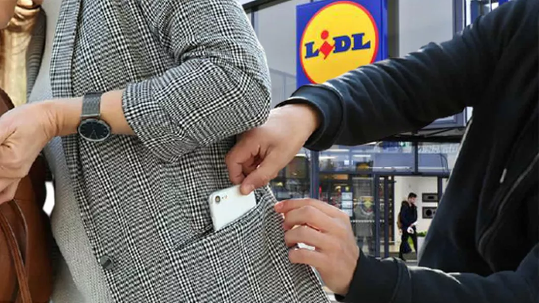 Clientă jefuită într-un magazin Lidl din Iași Femeia s-a trezit fără telefonul mobil după o vizită la supermarket Ce a pățit individul acuzat în urma furtului Exclusiv