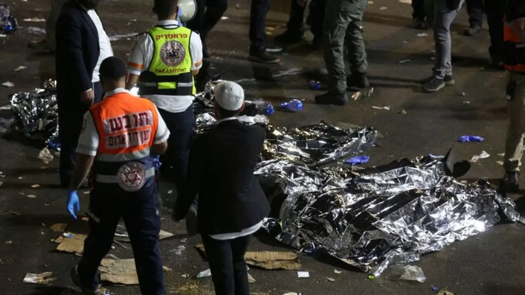Tragedie în Vinerea Mare 44 de morți și peste 150 de răniți la pelerinaj în Israel