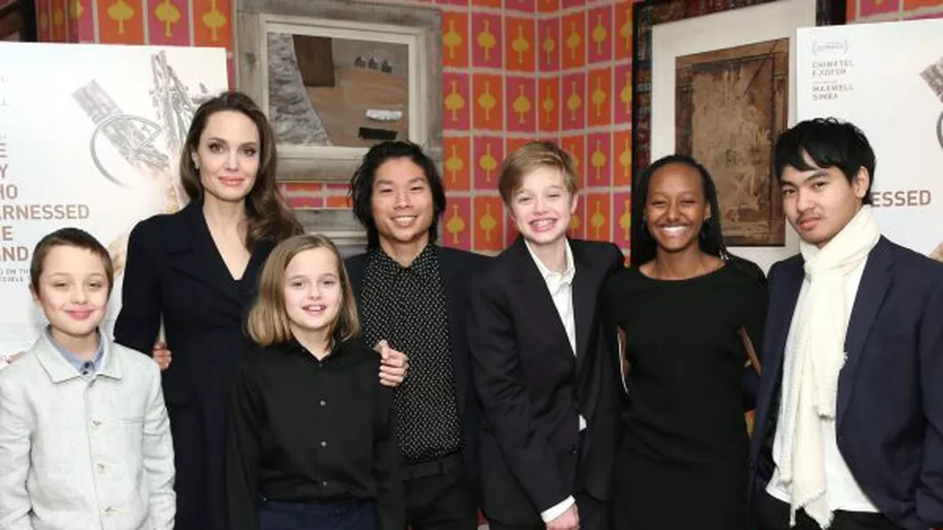 Brad Pitt a obținut custodie comună pentru cei șase copii pe care îi are cu Angelina Jolie