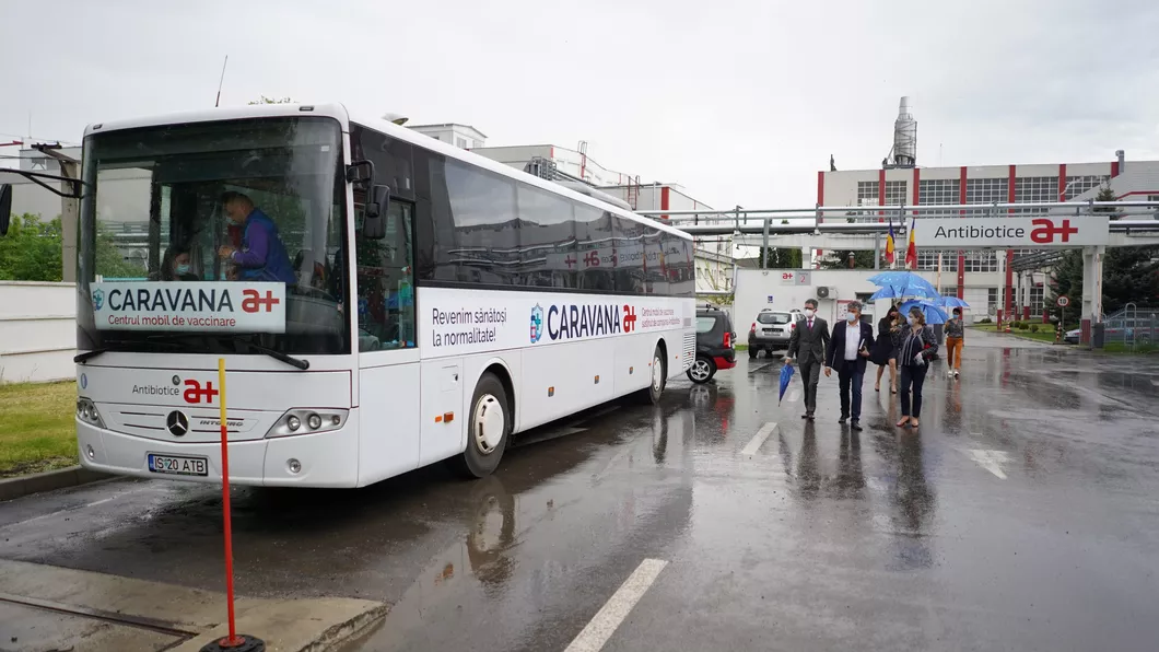 Antibiotice Iași organizează caravana mobilă de vaccinare a - FOTO