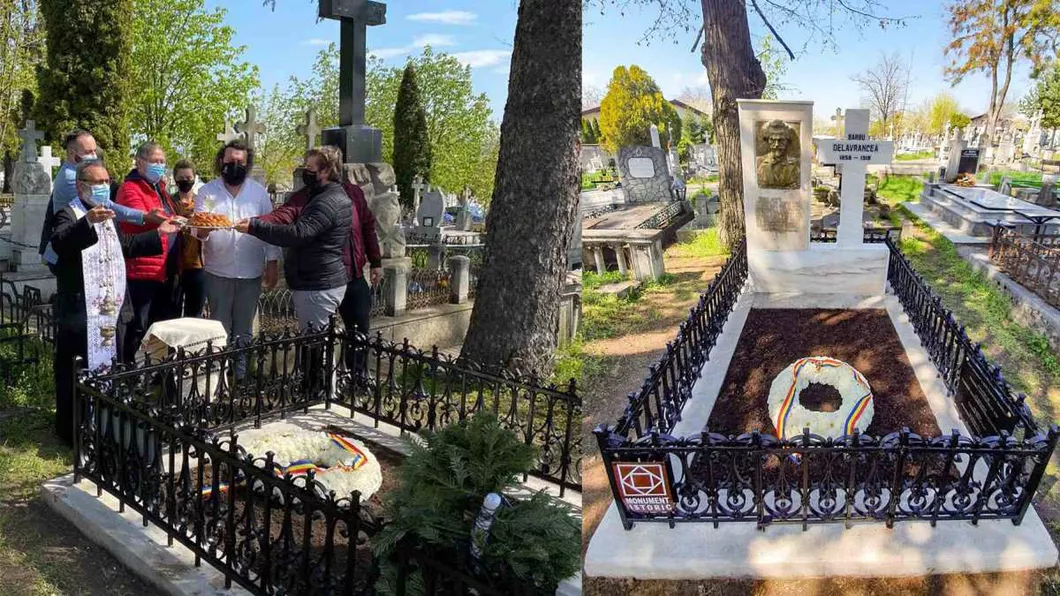 Moment istoric și emoționant la Iași Memoria unei mari personalități fost primar a fost cinstită la mormântul acestuia din Cimitirul Eternitatea - GALERIE FOTO