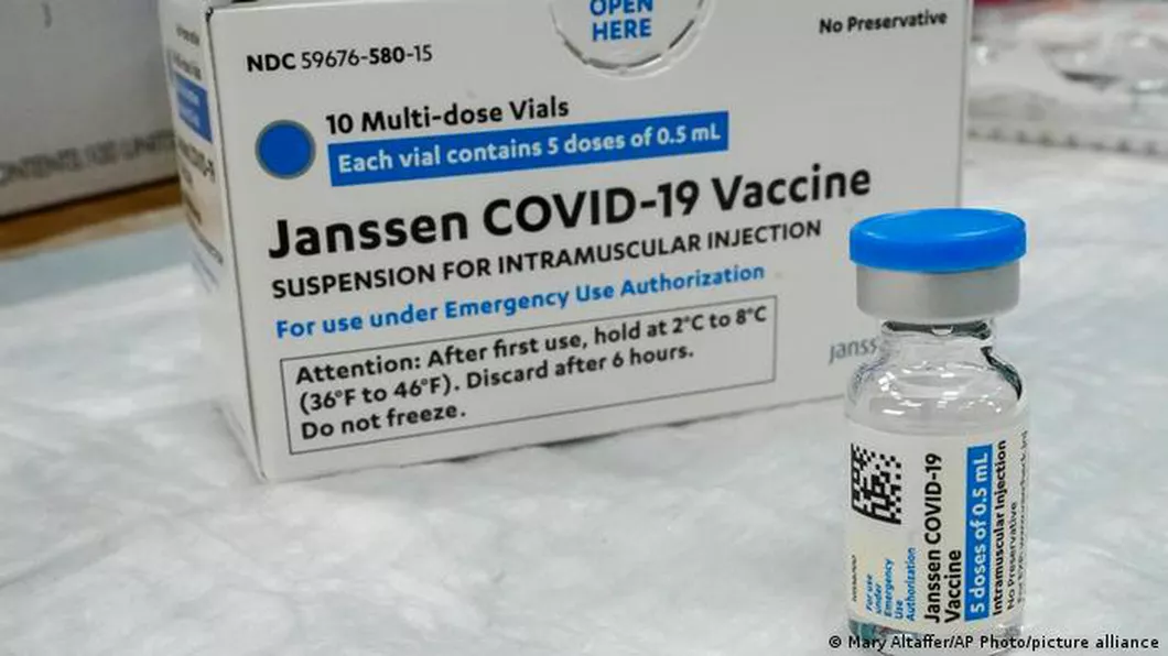 Persoanele care s-au vaccinat împotriva COVID-19 cu Johnson  Johnson ar avea nevoie de un rapel cu Pfizer sau Moderna - STUDIU