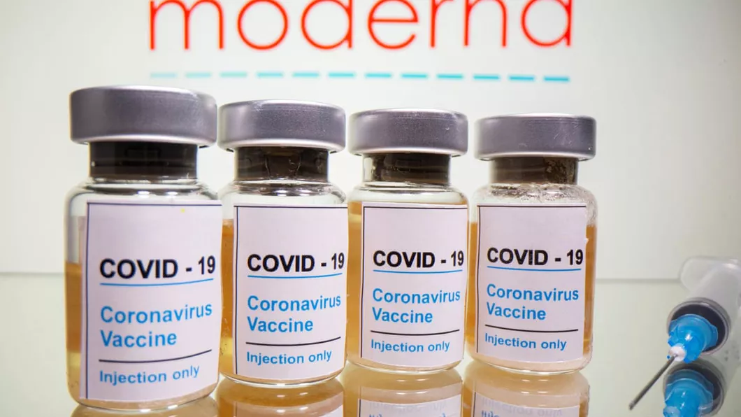 În România au sosit astăzi 3 iunie 2021 128.400 de doze de vaccin Moderna