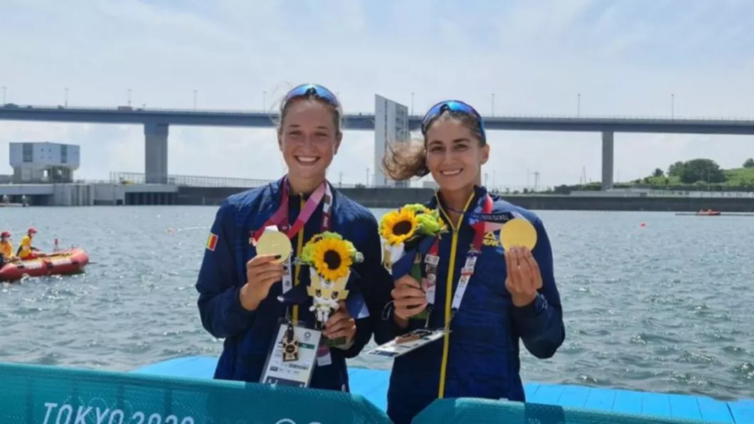 Canotoarele Ancuţa Bodnar şi Simona Radiș au obţinut aur la Jocurile Olimpice 2020. Nou record olimpic la dublu vâsle feminin