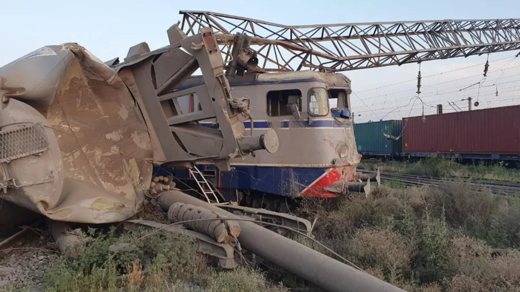 Mecanicul implicat în accidentul feroviar de la Fetești a fost reținut
