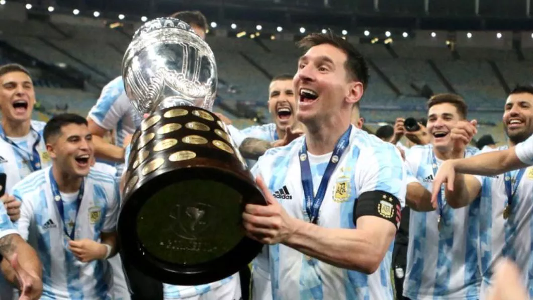 Lionel Messi a câștigat Copa America primul său trofeu cu naționala Finala cu Brazilia a fost decisă de Angel Di Maria pe Maracana - VIDEO