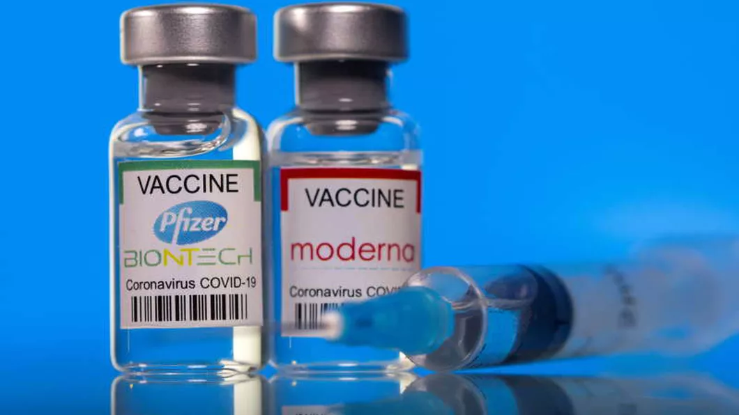 Eficiența vaccinurilor Moderna și Pfizer scade la 66 în fața variantei Delta de COVID-19 anunță specialiștii