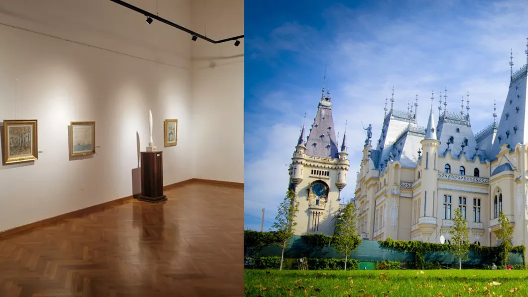Incitantă expoziție de pictură în această vară organizată la Palatul Culturii din Iași în spațiul de la Muzeul de Artă