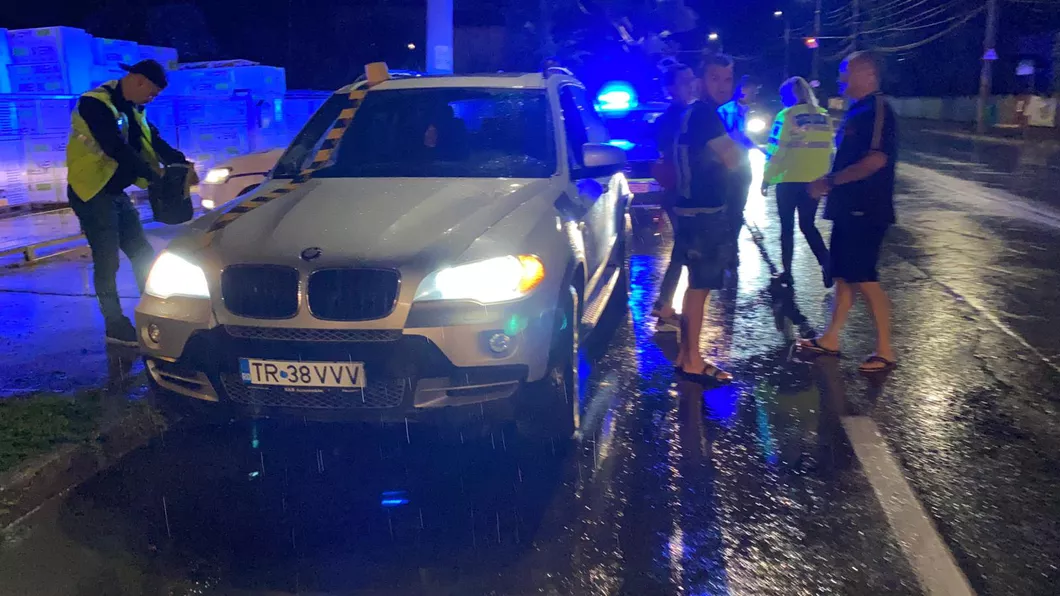 Accident rutier în Iași Un autoturism BMW a lovit un copil și o femeie -FOTO VIDEO