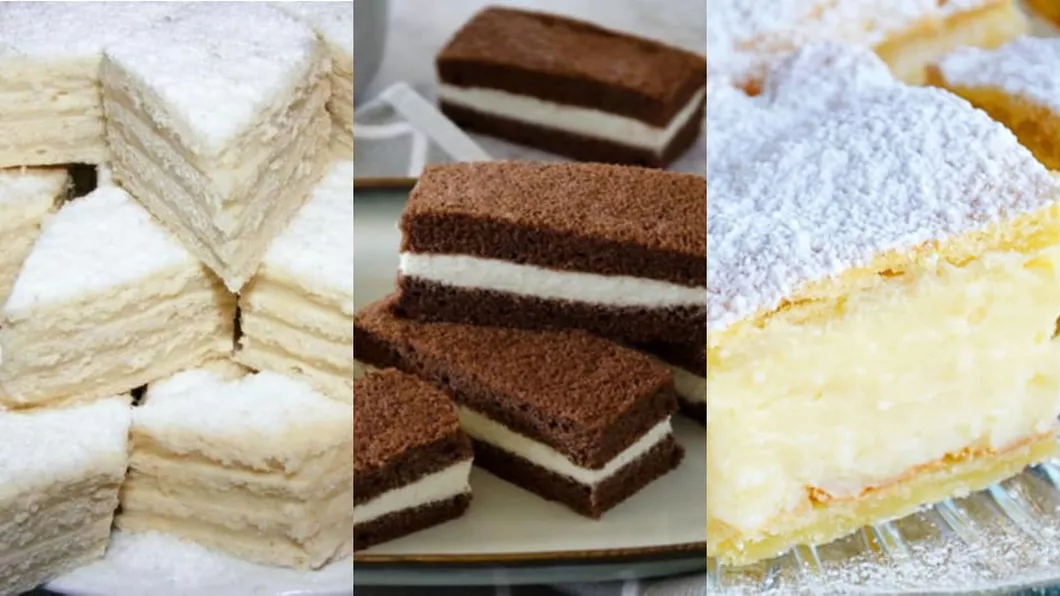 Rețete prăjituri de casă asortate Trei prăjituri delicioase care îți vor aminti de copilărie