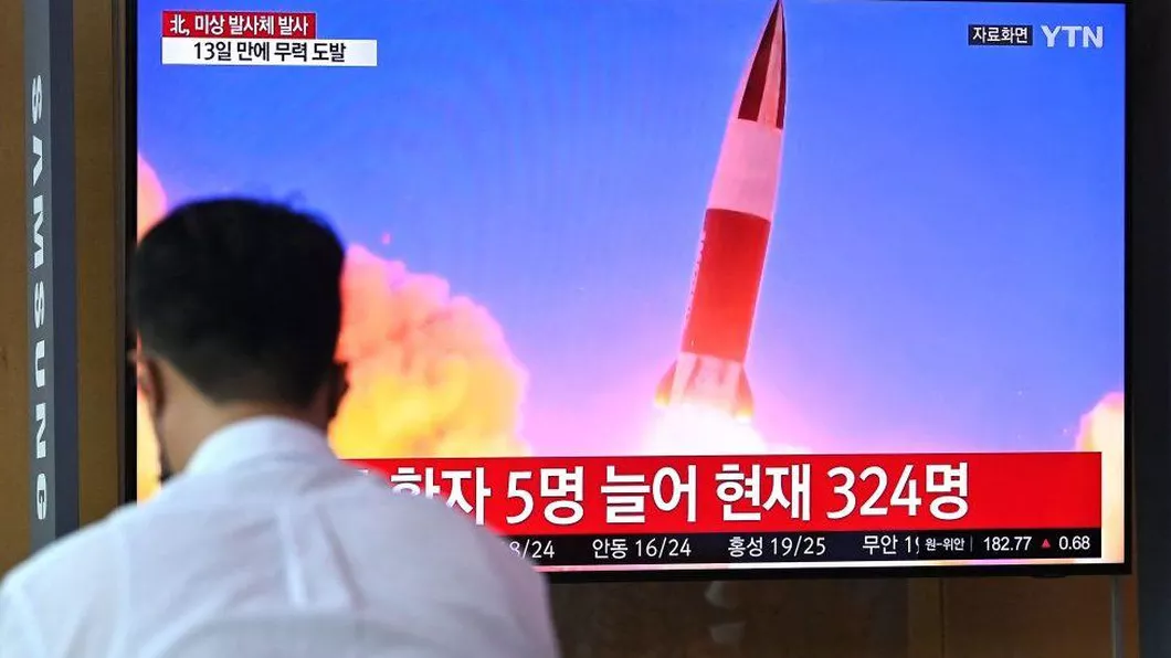 Coreea de Nord a mai efectuat un test cu rachete balistice susține Coreea de Sud