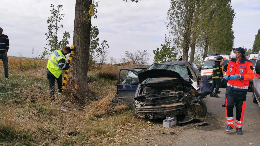 Accident rutier între Valea Ursului și Voinești județul Iași - GALERIE FOTO VIDEO