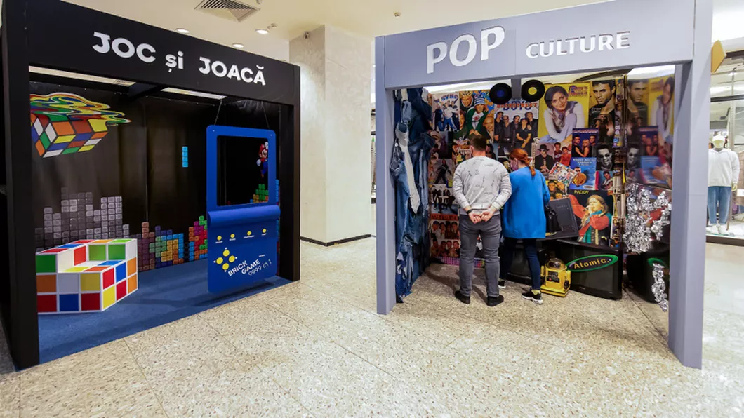 Galerie FOTO Descoperă highlight-urile anilor 90 la Muzeul Pop-Up Generația Millennials din Iulius Mall Iași