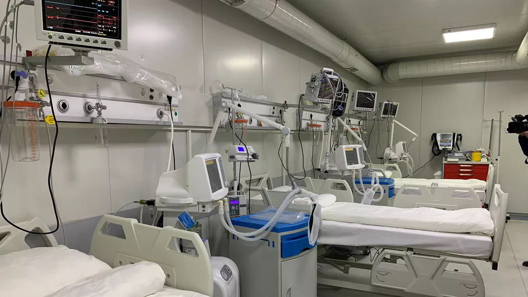 Cum arată Spitalul Mobil de la Lețcani care va fi redeschis marți 12 octombrie 2021 -FOTO