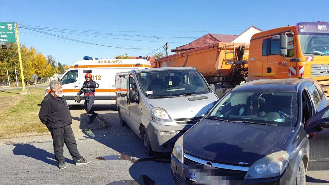 Accident rutier cu victime în Tg. Frumos din judeţul Iași Au fost implicate două autoturisme - UPDATE