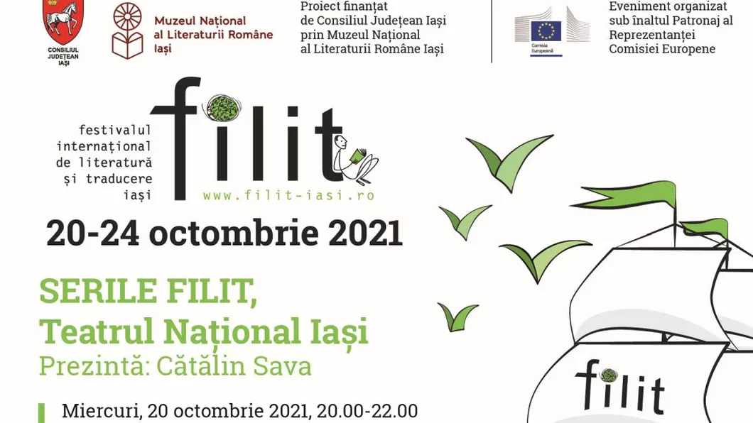 FESTIVALUL INTERNATIONAL DE LITERATURA SI TRADUCERE IASI 2021 EDITIA A IX-A