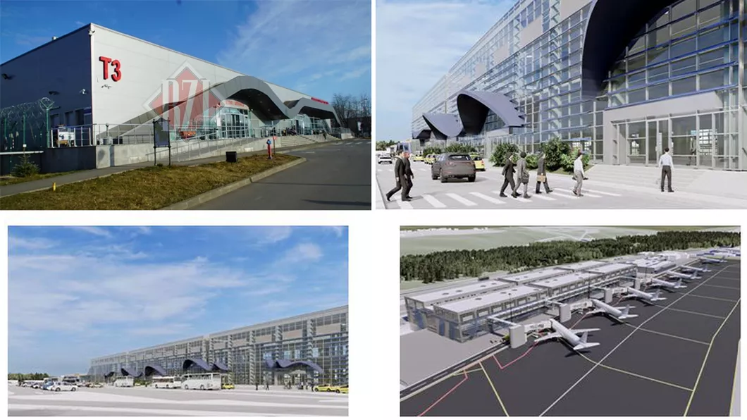 Modernizarea Aeroportului Iași a fost lansată oficial. Investiție de 765 milioane de euro în noul terminal T4 și o parcare de sute de locuri- FOTO