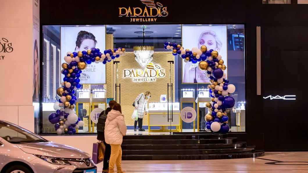 Strălucire și eleganță captate în bijuteriile Paradis Jewellery brand inaugurat în Palas Mall