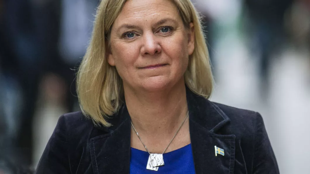 Magdalena Andersson prima femeie aleasă premier în Suedia a demisionat la câteva ore după numire