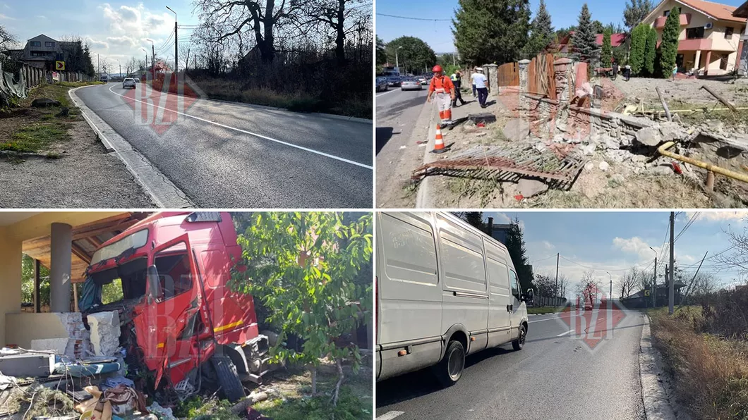 În urmă cu mai bine de un an o fetiță de 3 ani a murit zdrobită de un TIR scăpat de sub control în acest loc din Iași. Ce apare în mijlocul drumului îți face pielea de găină. Dacă exista atunci micuța nu mai era acum printre îngeri EXCLUSIV -GALERIE FOTO