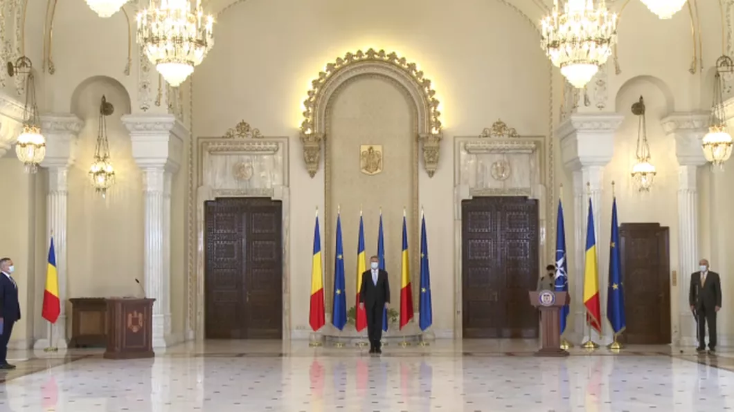 Noul Guvern depune jurământul în fața președintelui Klaus Iohannis - LIVE VIDEO