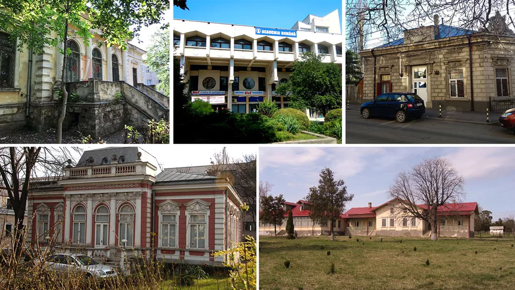 Case de lux sau clădiri-simbol din orașul Iași care valorează milioane bune de euro Ce s-a ales de acestea și ce vor să facă actualii proprietari cu ele - GALERIE FOTO
