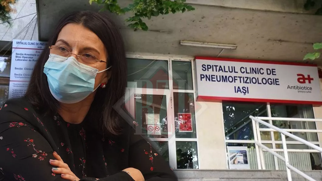 Cozi de pacienți la Spitalul Clinic de Pneumoftiziologie Iași Ieșenii fac rând pentru a merge la control de teamă să nu apară afecțiuni pulmonare grave post-Covid-19