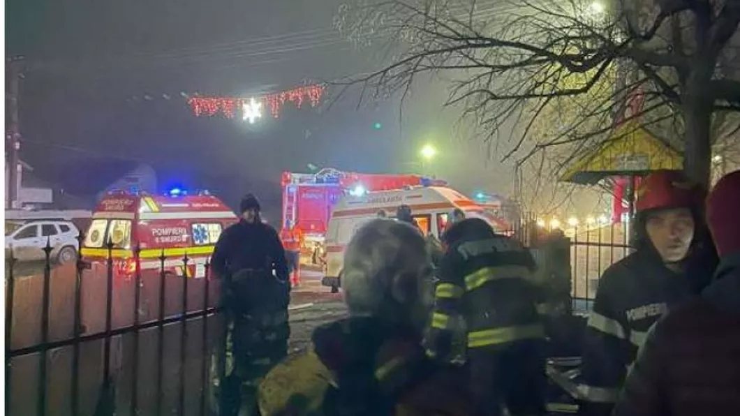 Explozie puternică la un magazin din județul Prahova. Ministerul Sănătății a oferit detalii despre starea de sănătate a persoanelor rănite