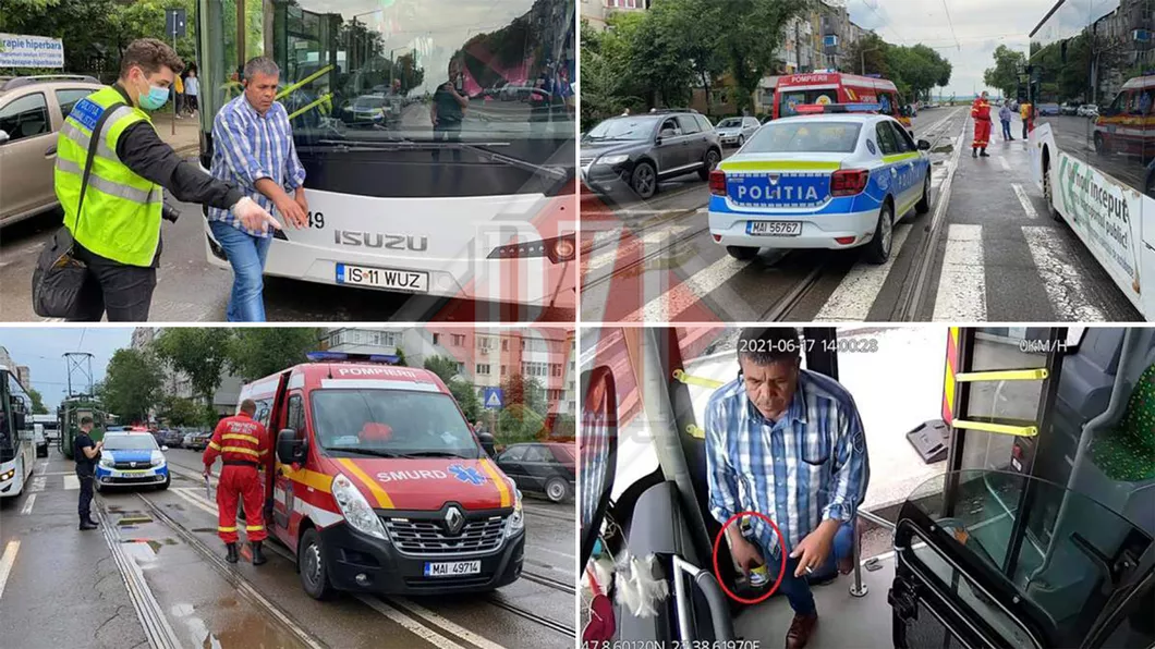 Șoferul CTP Iași care a comis un accident rutier trimis în judecată Anchetatorii îl acuză de vătămare corporală din culpă - GALERIE FOTO  VIDEO
