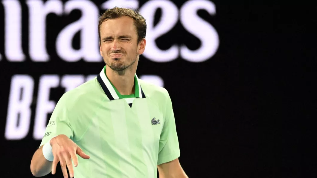 Tenismenul rus Daniil Medvedev a fost huiduit la Australian Open - FOTO VIDEO