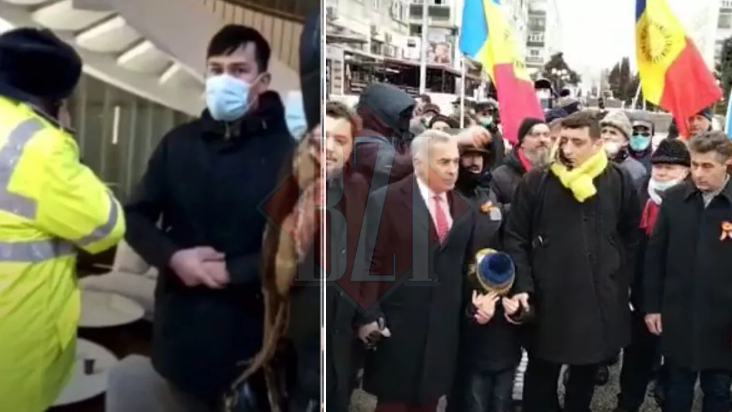 Iată cine este persoana care l-a murdărit cu cerneală pe George Simion la manifestările dedicate Zilei Unirii Principatelor Române - FOTO VIDEO UPDATE