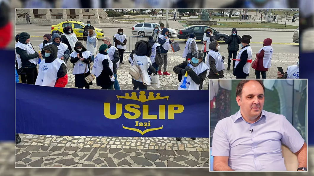 Angajații din învățământul ieșean vor relua protestele. Prof. Laviniu Lăcustă președinte USLIP Iași Luăm în calcul o posibilă grevă