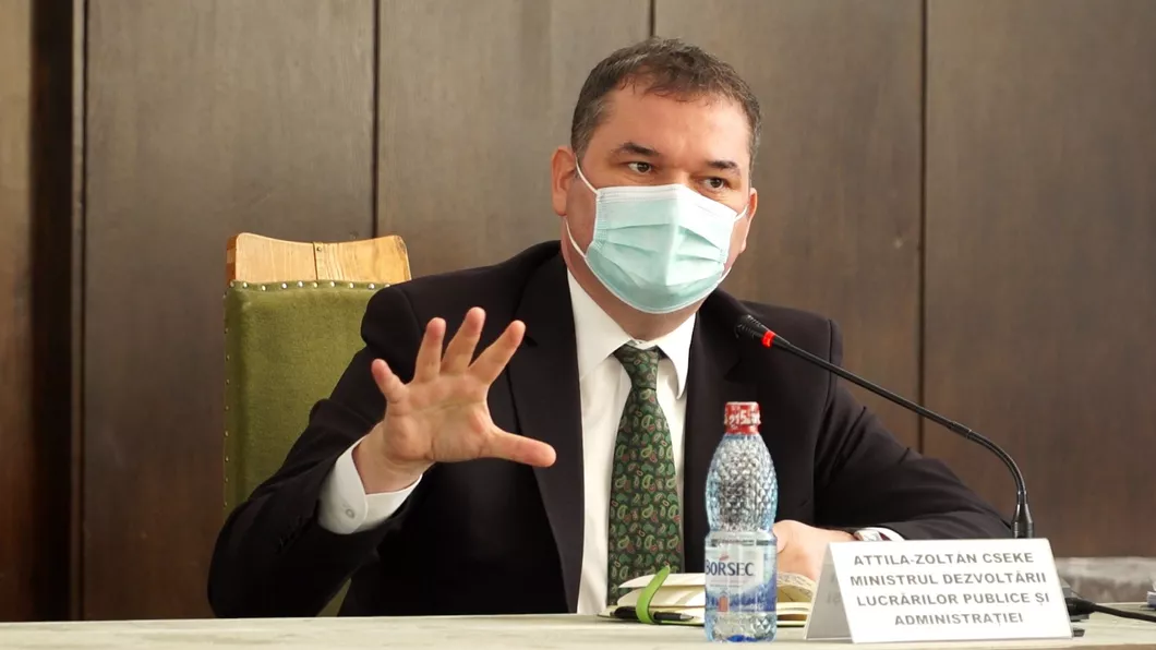 Ministrul Dezvoltării Cseke Attila a vărsat sacul cu promisiuni la Iași. Ce proiecte a prezentat șeful MLPDA ieșenilor - FOTO VIDEO