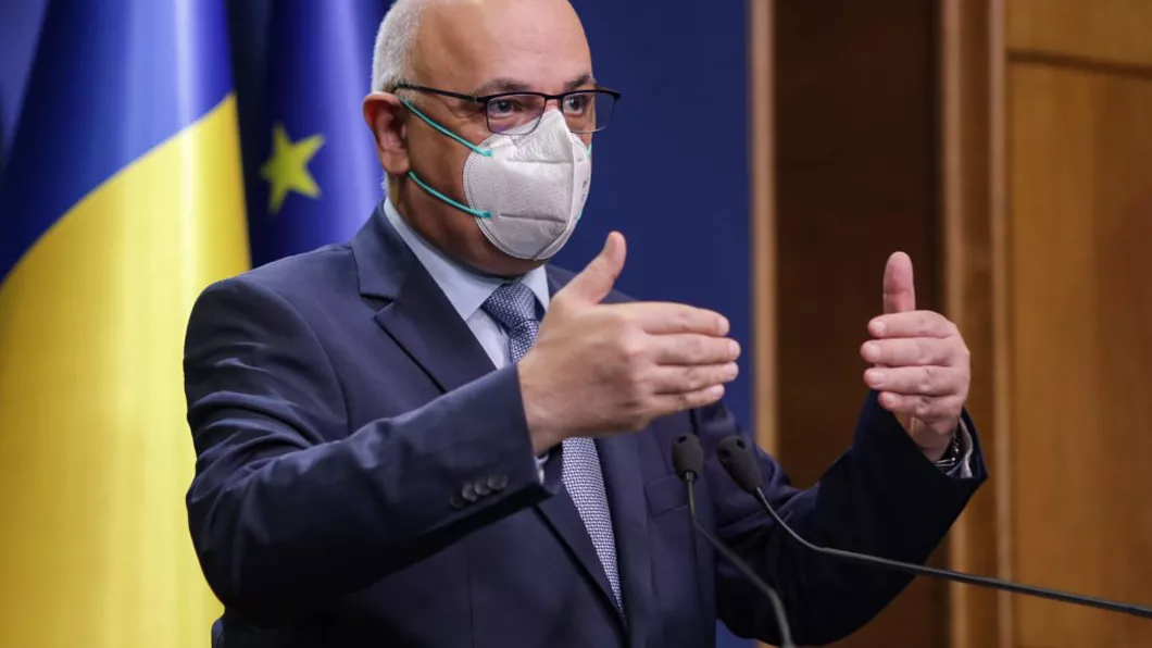 Raed Arafat a făcut anunțul Se reduce perioada de carantină de la 14 la 10 zile pentru cei nevaccinați și la 5 zile pentru cei vaccinați - LIVE VIDEO