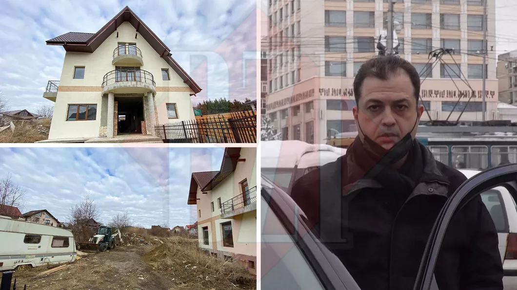Afaceristul Cristian Stanciu ține ascunsă o vilă impunătoare la marginea Iașului. Patronul firmei Kosarom a fost implicat în afacere - GALERIE FOTO