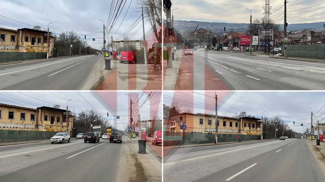 Se schimbă traficul în intersecția Bucium cu Șoseaua Bârnova din Iași. Modificări importante pentru șoferii care circulă în zonă - GALERIE FOTO