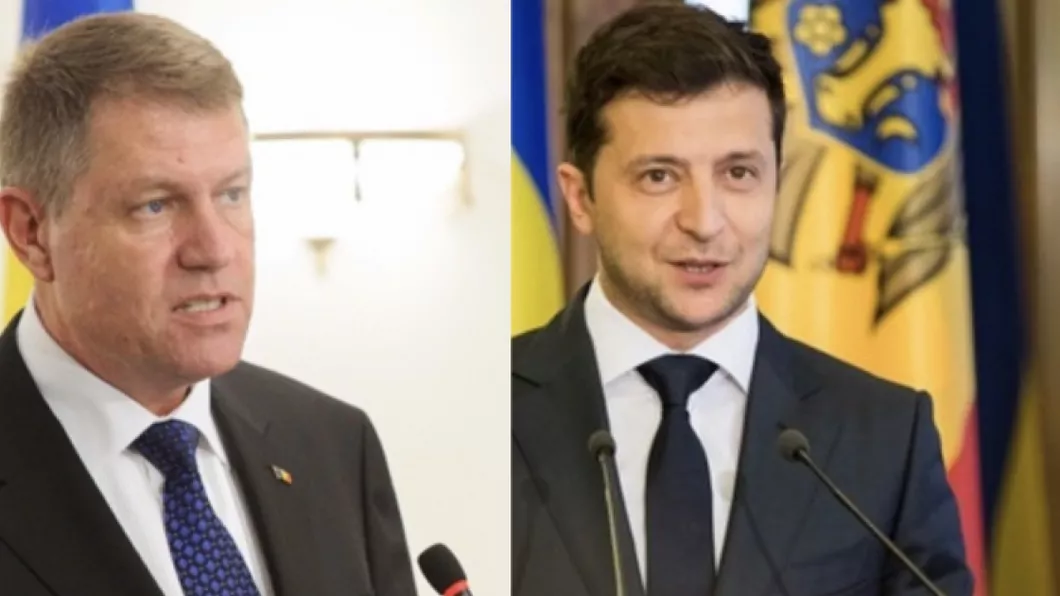Președintele Klaus Iohannis a purtat o convorbire telefonică cu președintele Ucrainei. Ce au discutat cei doi șefi de stat