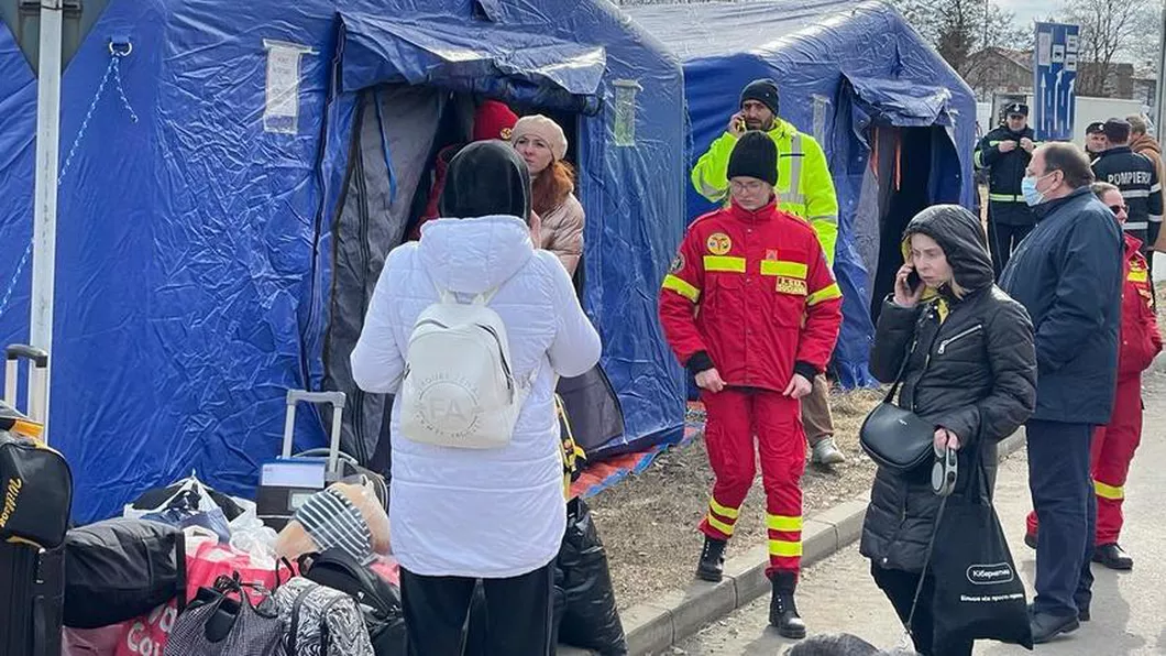 România ridică două tabere pentru refugiați la Sighet și Siret