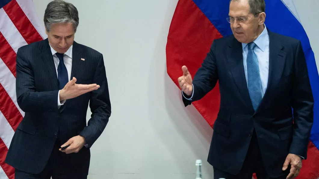 Secretarul american de stat Antony Blinken a vorbit marți la telefon cu omologul rus Serghei Lavrov