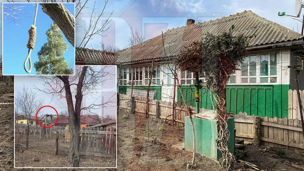 Un bărbat din comuna Popești Iași s-a spânzurat în grădină după ce a fost părăsit de soție. Vecinii au fost martori la scena înfiorătoare - Foto-Exlusiv