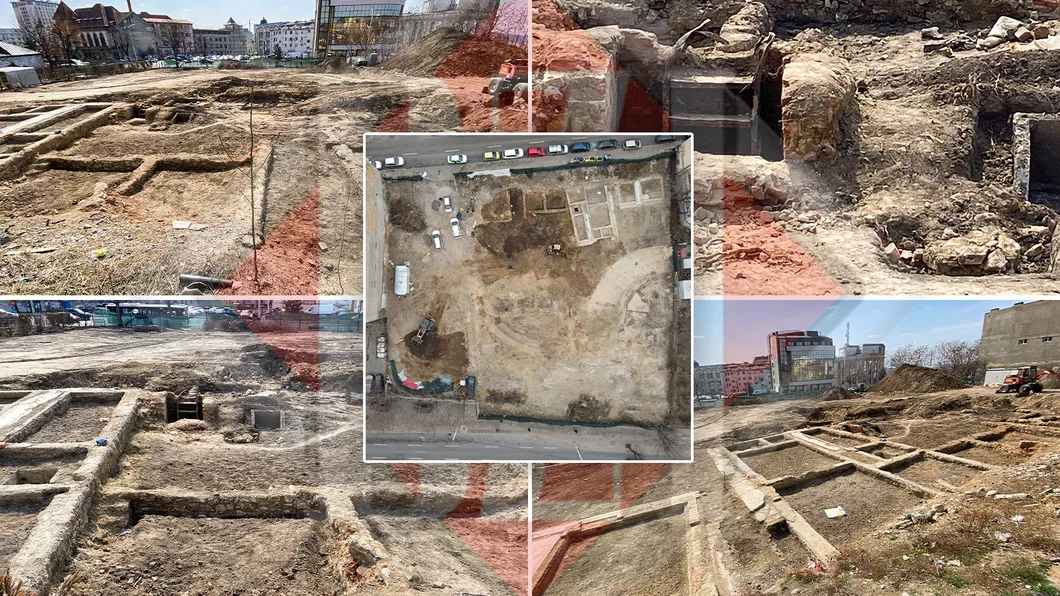 Afacere imobiliară de milioane în plin centrul orașului Iași Aici zilele acestea s-au făcut descoperiri arheologice care blochează toate planurile investitorilor - GALERIE FOTO EXCLUSIV