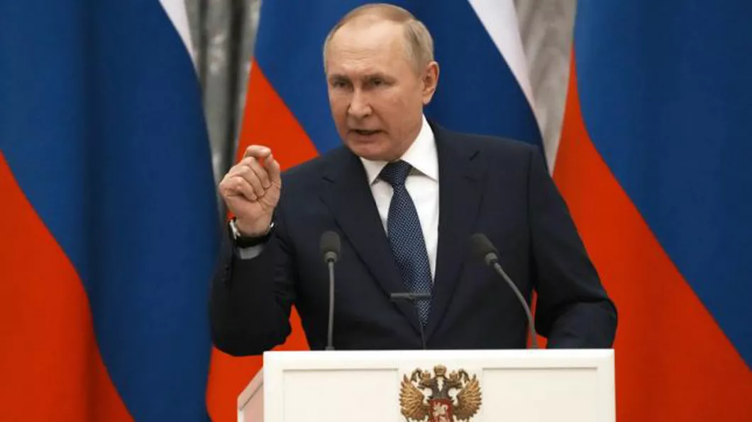 Vladimir Putin acuză regimul de la Kiev că încearcă să întârzie procesul de negociere