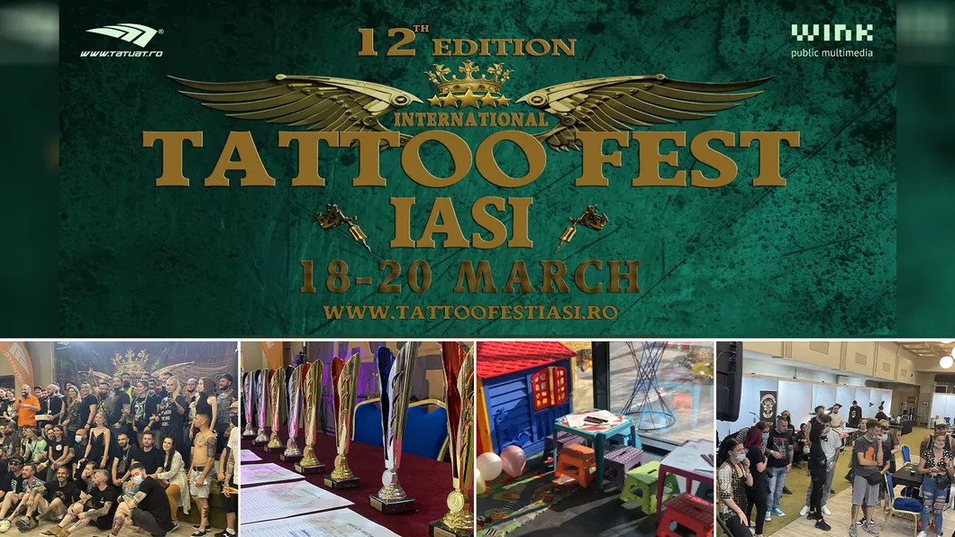 International Tattoo Fest Iași pregătit să domine toate evenimentele lunii martie Nume grele în arta tatuatului se vor bate pentru marele premiu