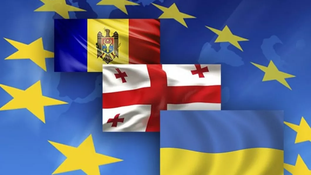 UE a decis să înceapă procesul de aderare a Ucrainei Republicii Moldova și Georgiei
