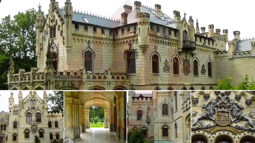 Lucrări speciale la Iași pe o suprafață de 4.000 de metri pătrați la un domeniu ce are în centru un castel faimos - FOTO EXCLUSIV