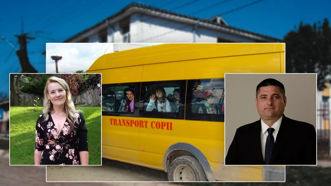 Comportament scandalos al șoferului care transportă elevii la Școala Profesională Coarnele Caprei Au vomat copiii în autobuz iar el nici nu s-a uitat