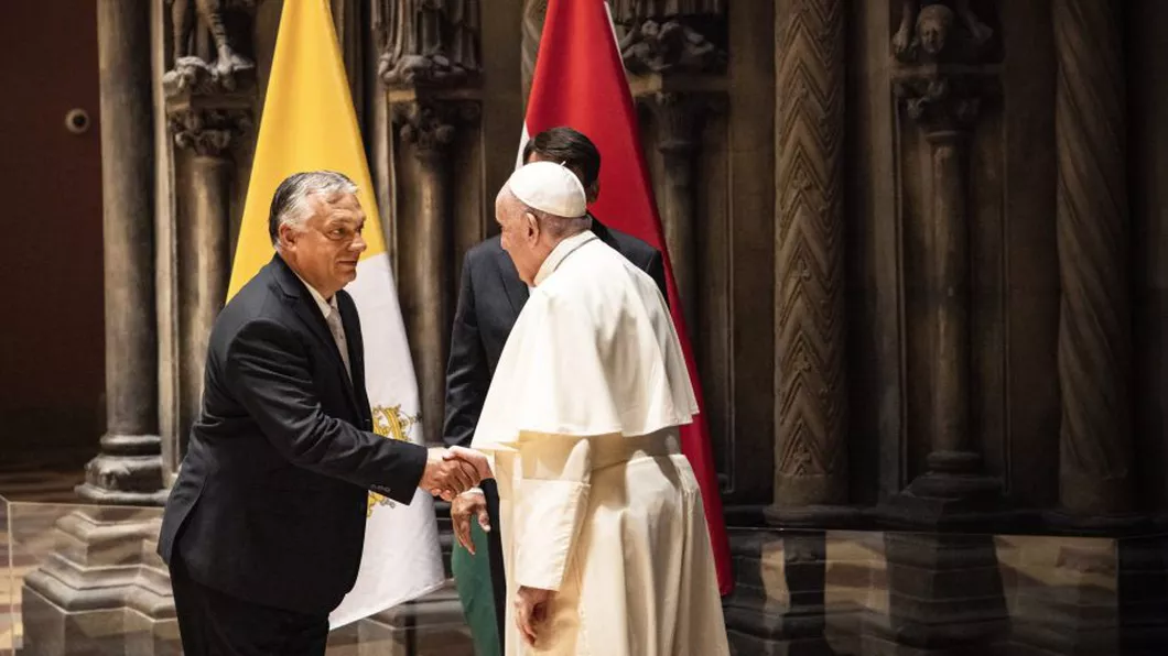 Vizită a premierului Ungariei la Vatican. Viktor Orban a fost primit de către Papa Francisc - VIDEO