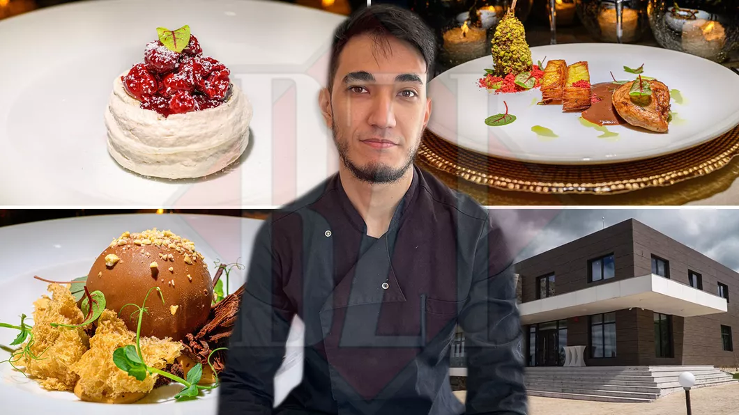 Patronii unui restaurant din Iași au angajat un bucătar din Turkmenistan pentru ca preparatele din meniu să fie unice. Aman Altayev aruncă cu aur în farfurii pentru decoruri halucinante  EXCLUSIV